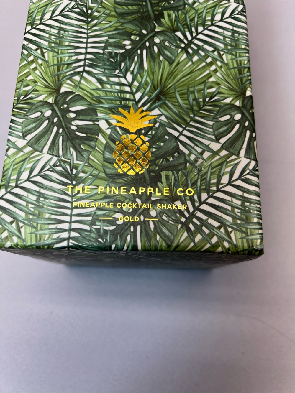 Gold Pineapple Cocktail Shaker New - Picture 3 of 6